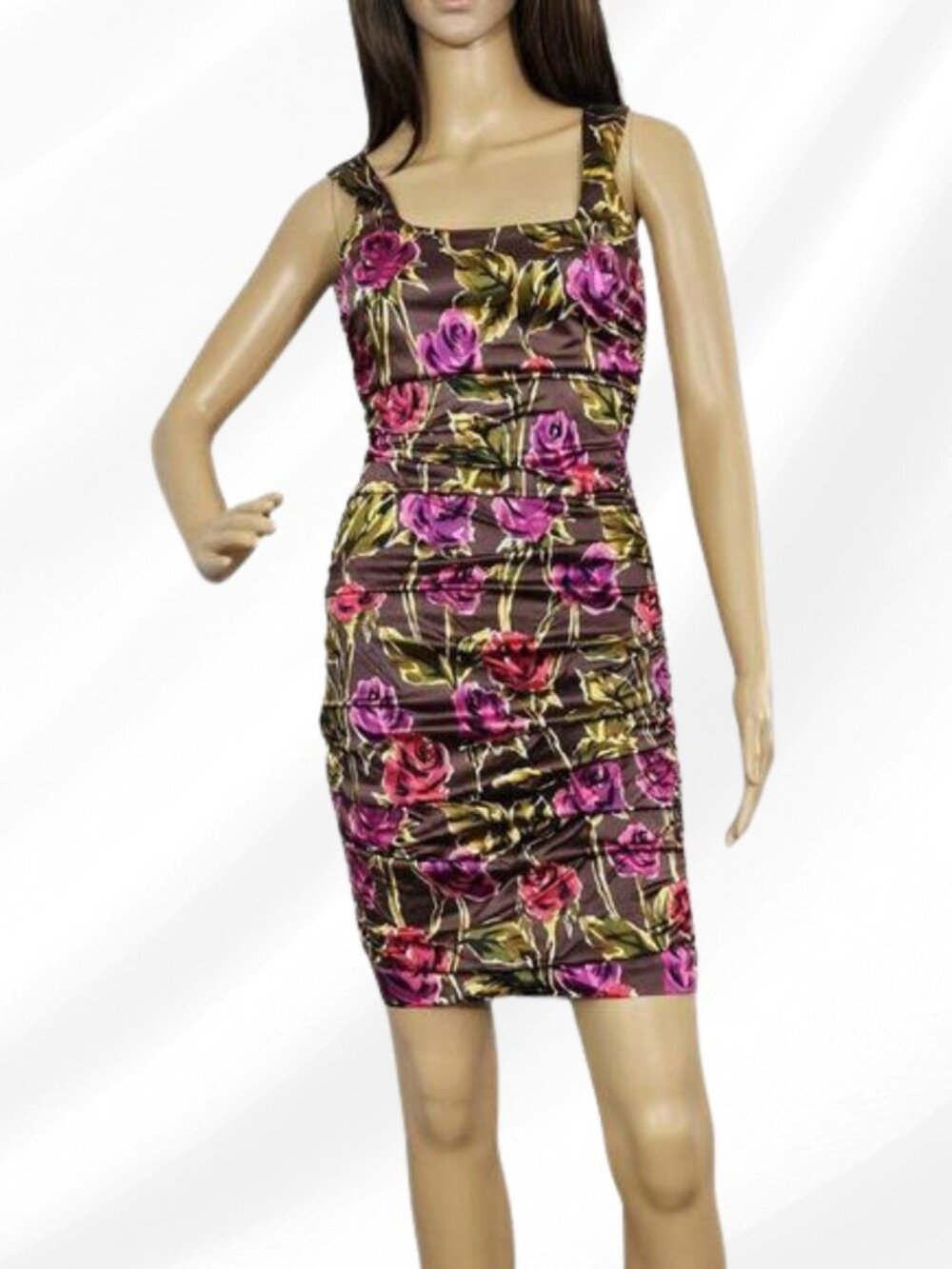*Jay Godfrey Floral Sleeveless Mini Dress Size 2 NWOT